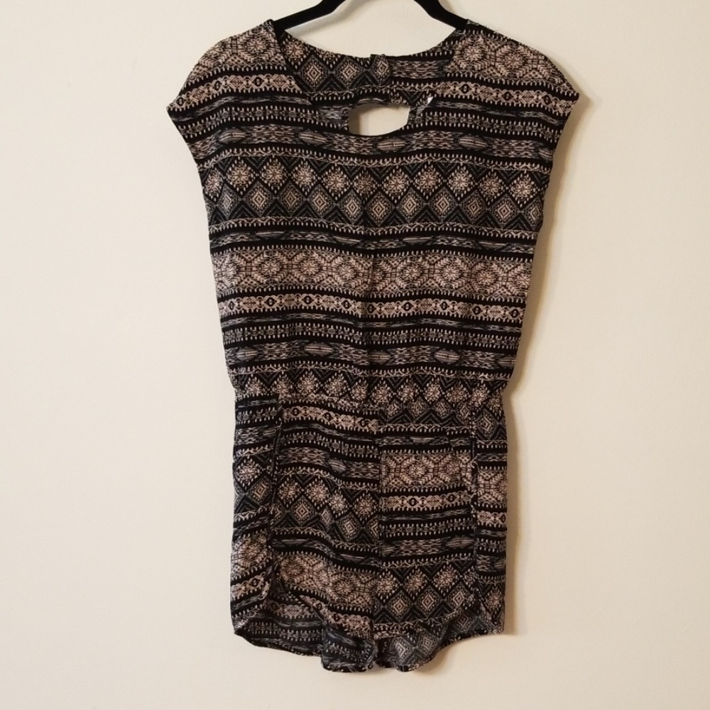 Tribal Print Romper